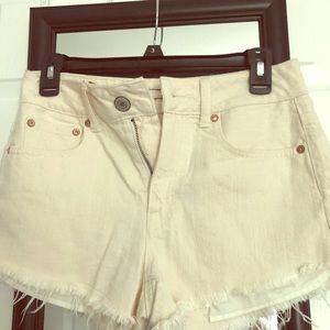 Shorts with American flag pockets